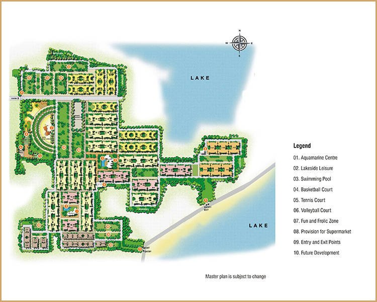 L&T Wagle Estate master plan layout