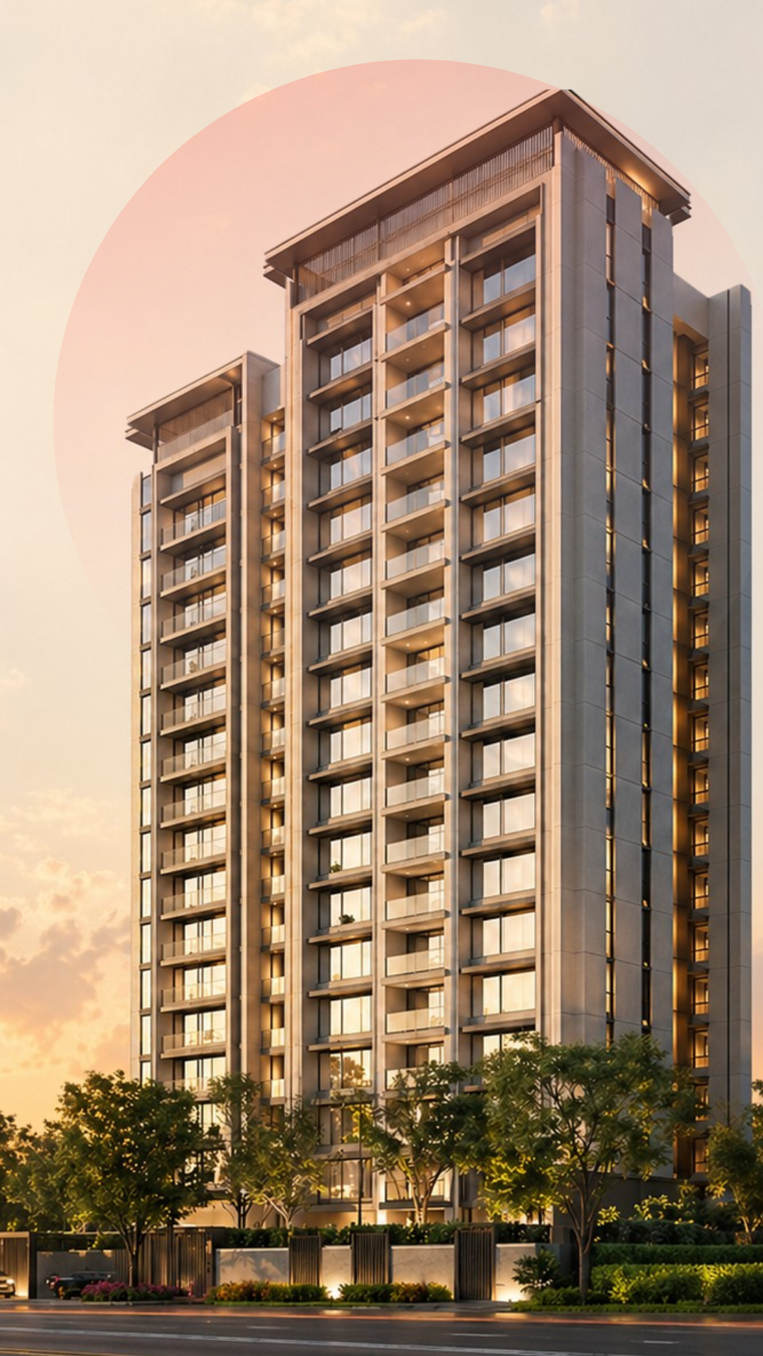 L&T Wagle Estate Thane 2 and 3 BHK project banner mobile view